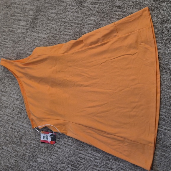 DSG Orange One-Shoulder Tennis Dress - Picture 2 of 4